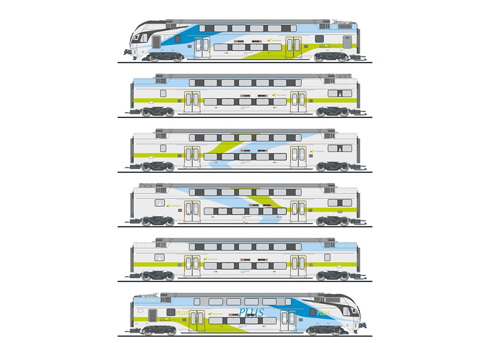 Bachmann Europe plc - 6-car Electric Multiple Unit 'KISS', WESTbahn
